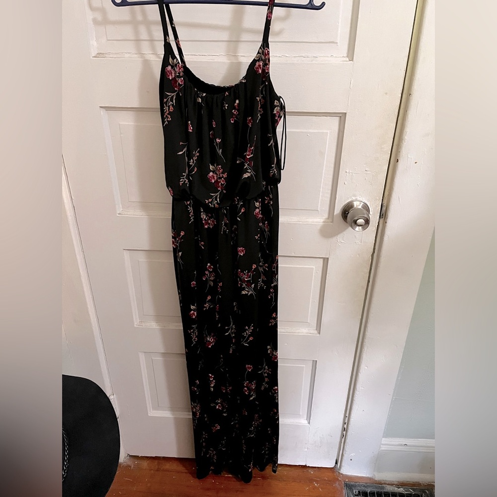 Flowered jumpsuit